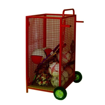 School Sports Equipment Upright Ball Cage Trolley